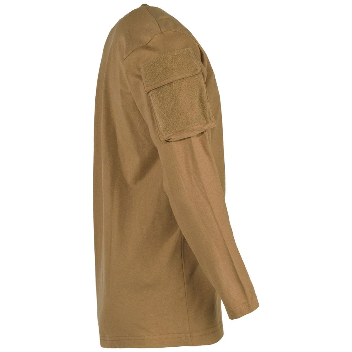 MFH US Long Sleeved T-Shirt With Sleeve Pockets Coyote 5 MFH US Long Sleeved T-Shirt With Sleeve Pockets Coyote - Image 3