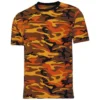 MFH US Streetstyle T-Shirt Orange Camo 2 MFH US Streetstyle T-Shirt Orange Camo -Cheap Mod Lenza Store 00131 Orange Camo 01