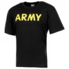 MFH T-Shirt With Army Print Black -Cheap Mod Lenza Store 00253 Army Print Black 01