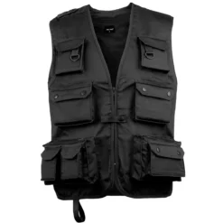 Mil-Tec Fishing Vest Black -Cheap Mod Lenza Store 10701002 Mil TecFishingVest Black 02