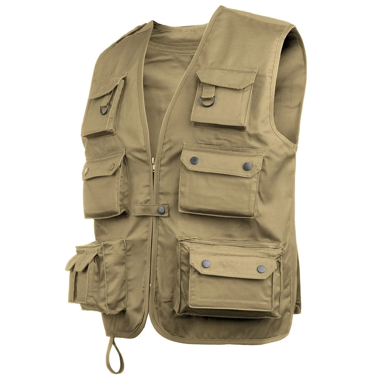 Mil-Tec Fishing Vest Khaki 3 Mil-Tec Fishing Vest Khaki