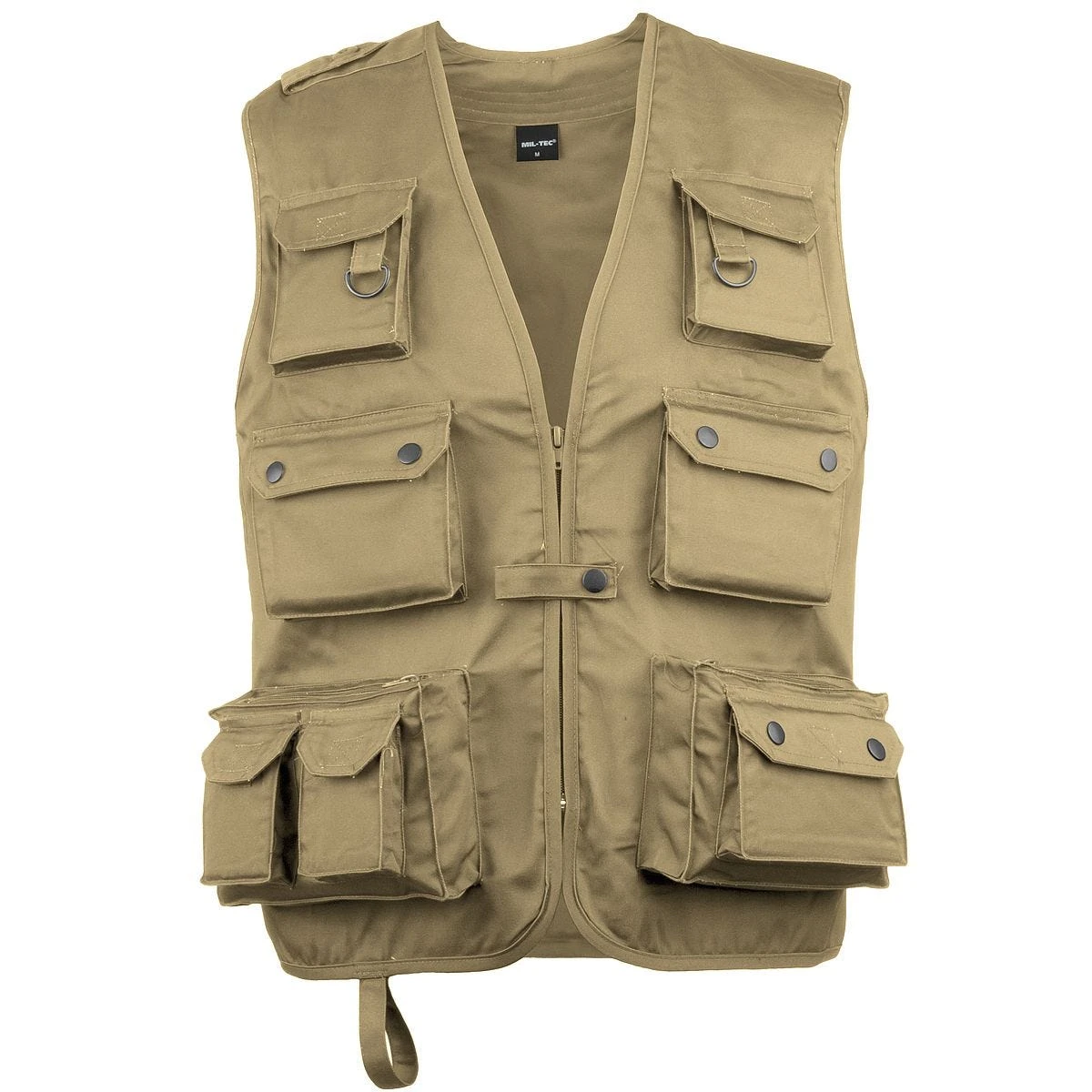 Mil-Tec Fishing Vest Khaki 4 Mil-Tec Fishing Vest Khaki - Image 2