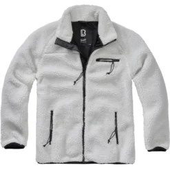Brandit Teddyfleece Jacket White -Cheap Mod Lenza Store 5021 7 BRANDIT TEDDYFLEECE JACKET WHITE 004 6