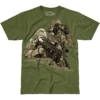 7.62 Design Lightning's Hand T-Shirt Military Green -Cheap Mod Lenza Store 762 design LightingsHand T Shirt military green ALL 1