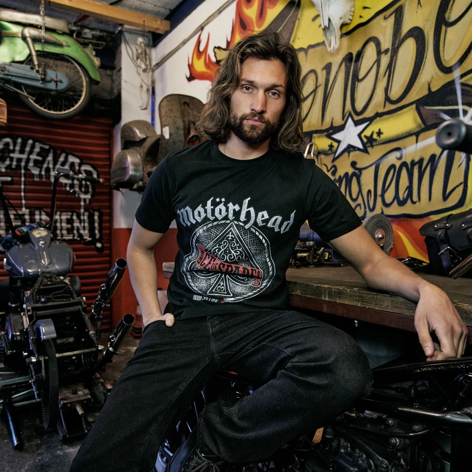 Brandit Motörhead T-Shirt Ace Of Spade Black 5 Brandit Motörhead T-Shirt Ace Of Spade Black - Image 3