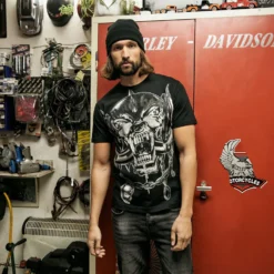 Brandit Motörhead T-Shirt Warpig Print Black -Cheap Mod Lenza Store Brandit Motorhead T Shirt Warpig Print Black 4 2