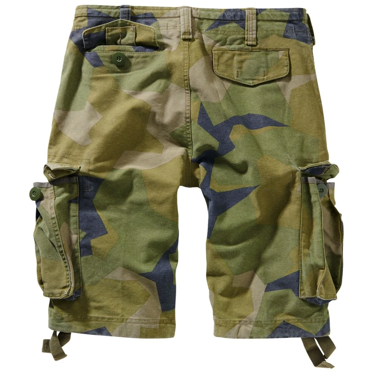 Brandit Vintage Classic Shorts Swedish M90 Camo - Image 2