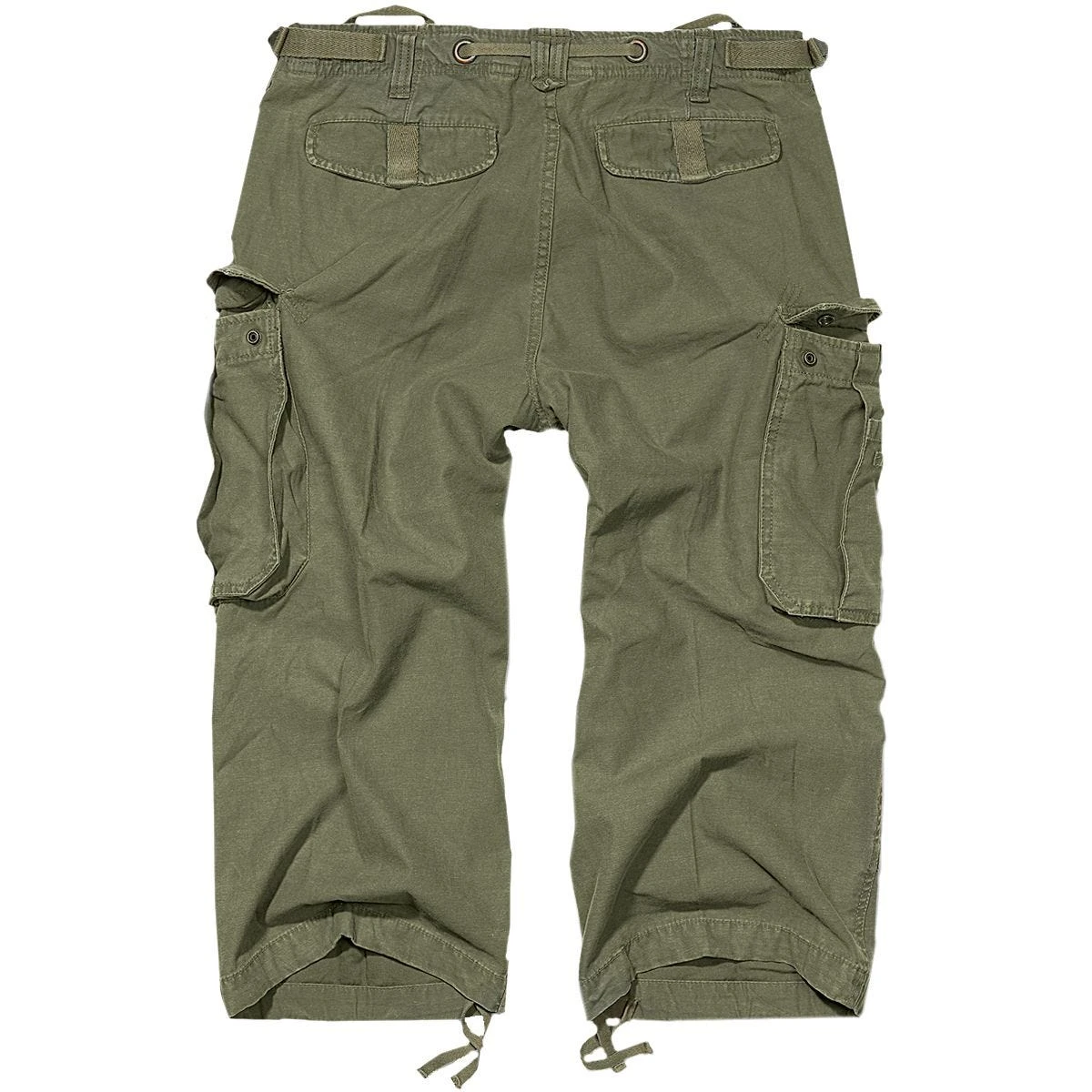 Brandit Industry Vintage 3/4 Shorts Olive 4 Brandit Industry Vintage 3/4 Shorts Olive - Image 2