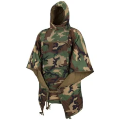 Helikon Swagman Roll Poncho Climashield Apex 67g US Woodland