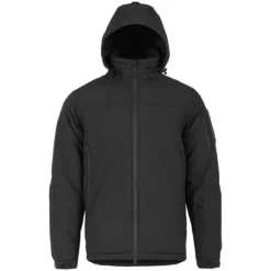 Highlander Forces Stryker Jacket Black -Cheap Mod Lenza Store Highlander Stryker Black Front Hood 01 2