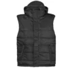 MFH Lined Vest With A Detachable Hood Black 2 MFH Lined Vest With A Detachable Hood Black -Cheap Mod Lenza Store MFH 04155 Vest Lined Detachable Hood black 001 1