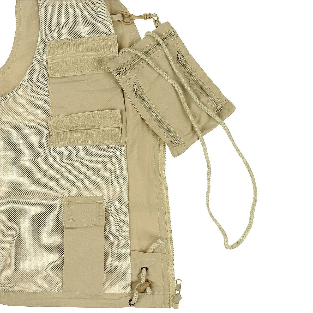Fox Outdoor Microfibre Vest Khaki 5 Fox Outdoor Microfibre Vest Khaki - Image 3