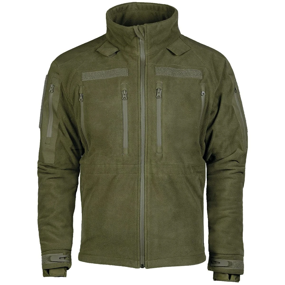 Mil-Tec Plus Cold Weather Fleece Jacket Olive 3 Mil-Tec Plus Cold Weather Fleece Jacket Olive