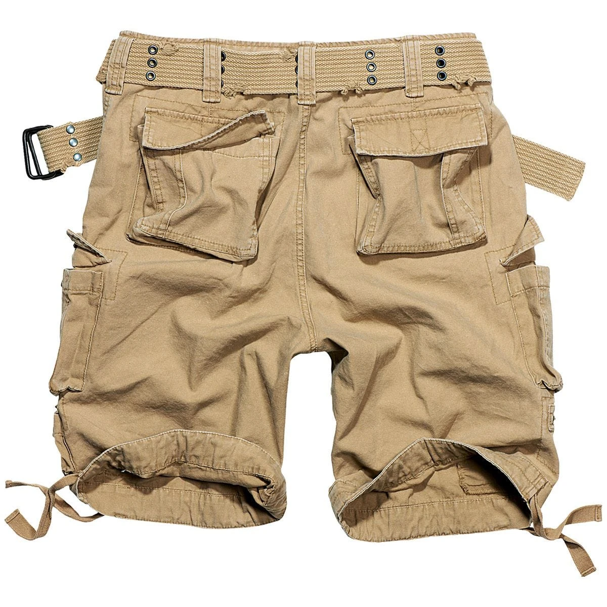 Brandit Savage Vintage Shorts Beige - Image 2
