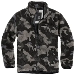 Brandit Teddyfleece Jacket Dark Camo