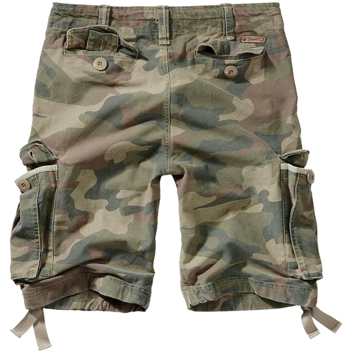 Brandit Vintage Classic Shorts Light Woodland 4 Brandit Vintage Classic Shorts Light Woodland - Image 2