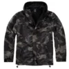 Brandit Windbreaker Front Zip Dark Camo -Cheap Mod Lenza Store brandit windbreaker front zip jacket dark camo 001 1