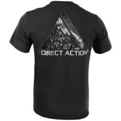 Direct Action Logo D.A. 3 T-shirt Black -Cheap Mod Lenza Store direct action logo da3 t shirt black 2 1
