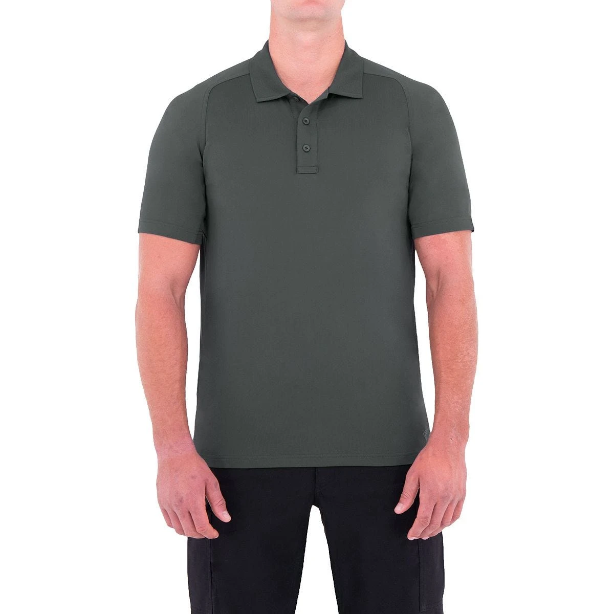 First Tactical Men's Performance Short Sleeve Polo Asphalt 6 First Tactical Men's Performance Short Sleeve Polo Asphalt - Image 4