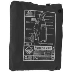 Hazard 4 Poncho Villa Technical Soft Shell Black -Cheap Mod Lenza Store hazard 4 poncho villa black 3