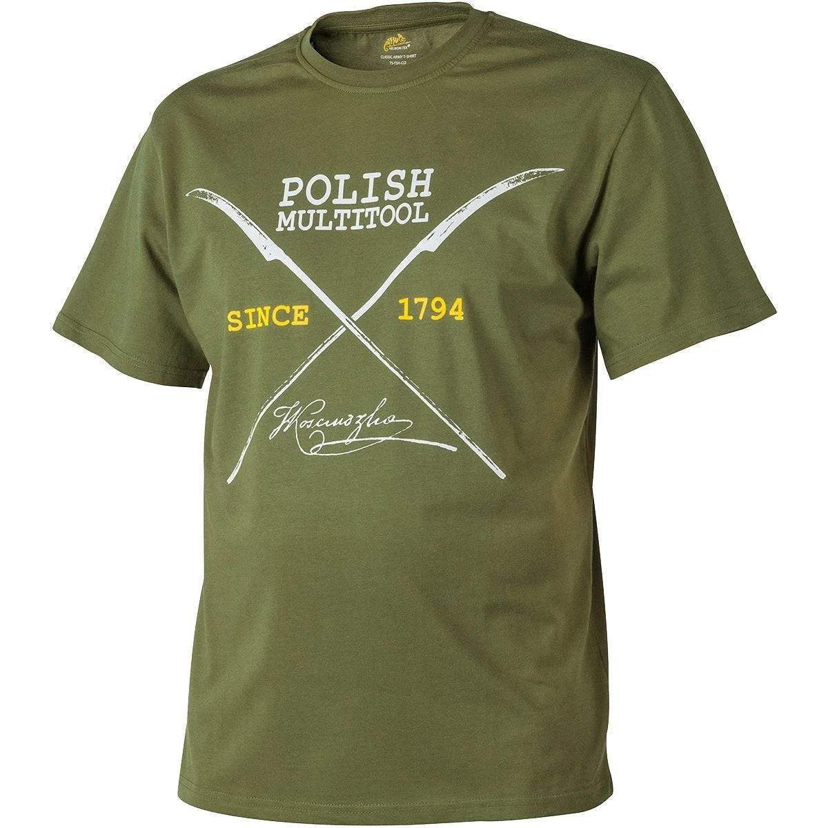 Helikon Polish Multitool T-shirt US Green 3 Helikon Polish Multitool T-shirt US Green