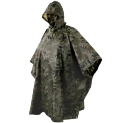 Helikon Waterproof Poncho Ripstop Polish Woodland