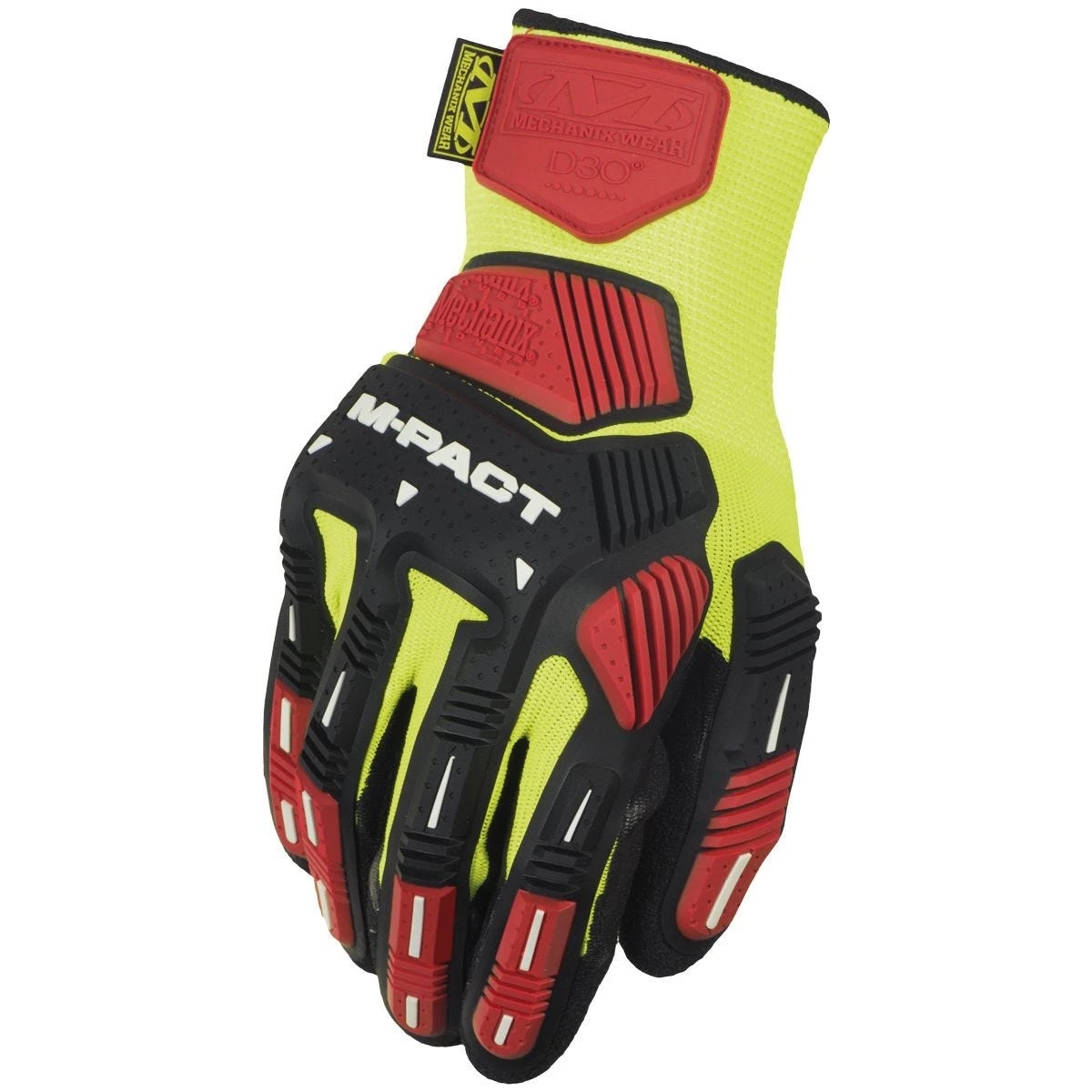 Mechanix Wear The Safety M-Pact Knit CR3A3 Gloves Hi-Viz Yellow 3 Mechanix Wear The Safety M-Pact Knit CR3A3 Gloves Hi-Viz Yellow