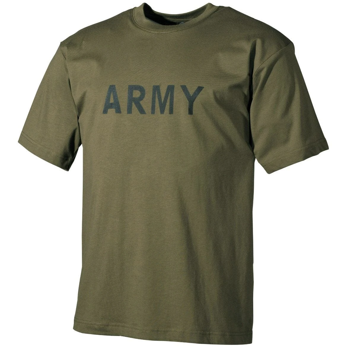 MFH T-shirt Olive With Army Print 3 MFH T-shirt Olive With Army Print