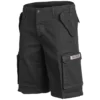 Mil-Tec Paratrooper Cargo Shorts Prewashed Black -Cheap Mod Lenza Store mil tec paratrooper cargo shorts prewashed black 1