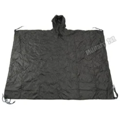 Waterproof Poncho Ripstop Black -Cheap Mod Lenza Store poncho black 3 1