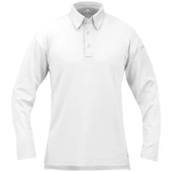 Propper I.C.E. Men's Performance Long Sleeve Polo White