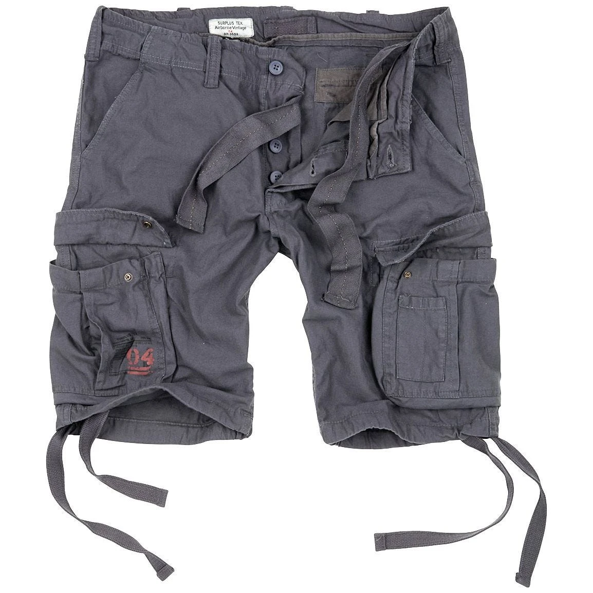 Surplus Airborne Vintage Shorts Anthrazit 3 Surplus Airborne Vintage Shorts Anthrazit
