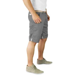 Surplus Chino Shorts Grey -Cheap Mod Lenza Store surplus chino shorts grey 003 1