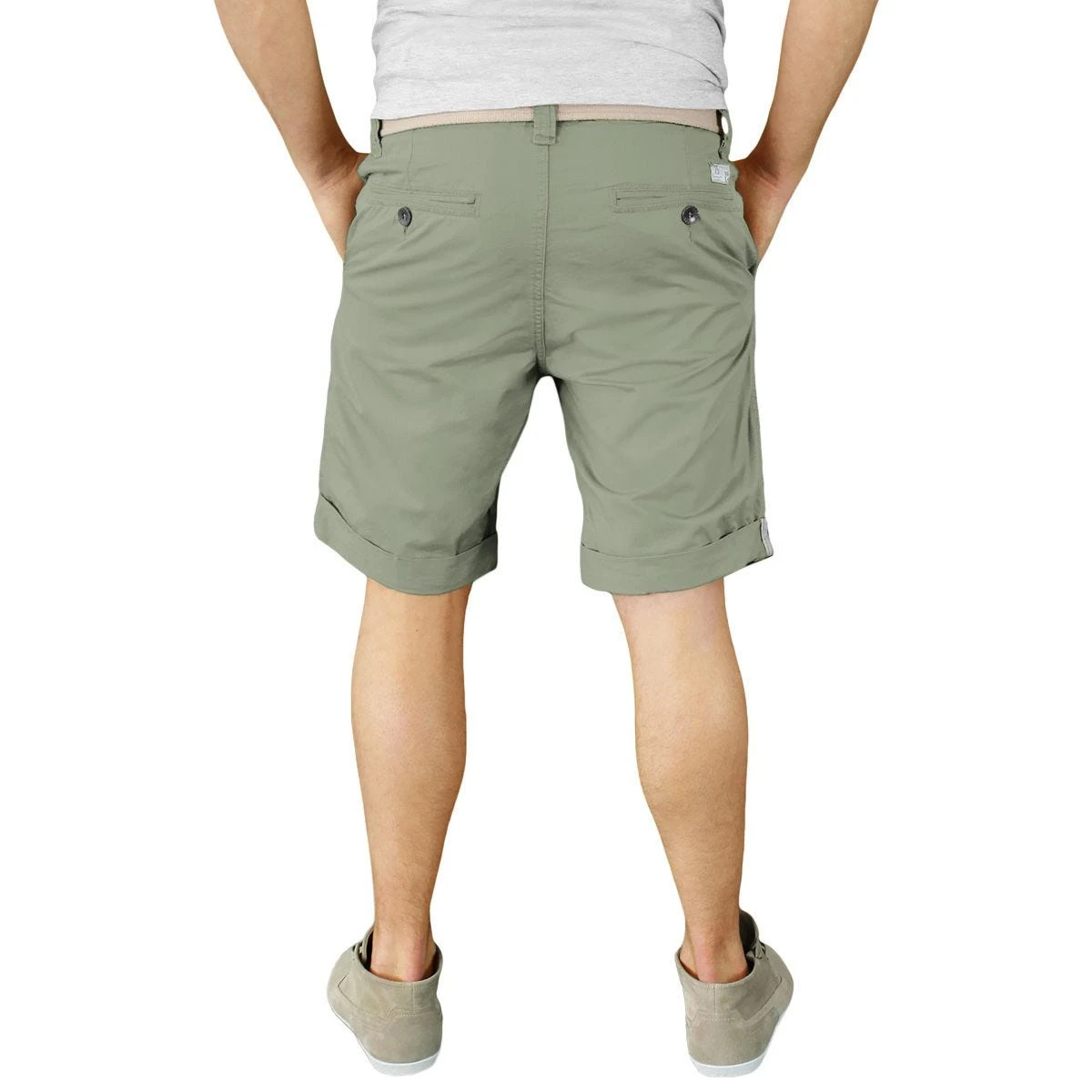 Surplus Chino Shorts Light Olive 6 Surplus Chino Shorts Light Olive - Image 4