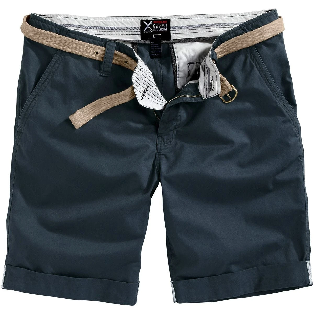 Surplus Chino Shorts Navy 3 Surplus Chino Shorts Navy