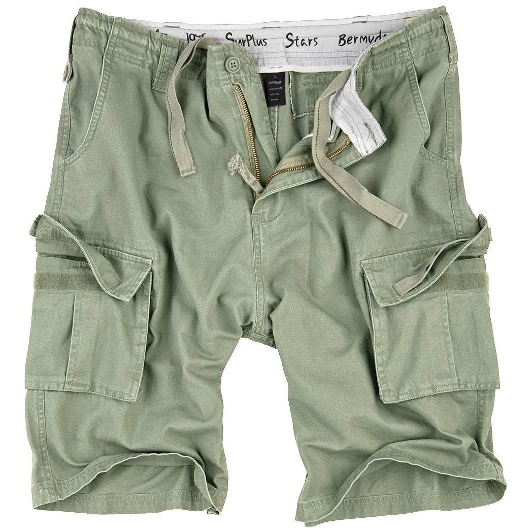 Surplus Stars Bermuda Olive Light 3 Surplus Stars Bermuda Olive Light