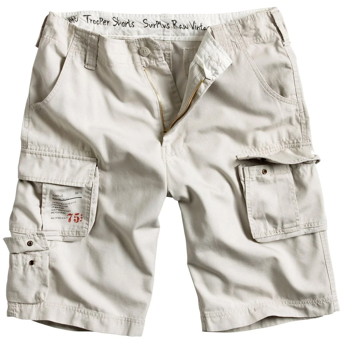 Surplus Trooper Shorts Off-White 3 Surplus Trooper Shorts Off-White